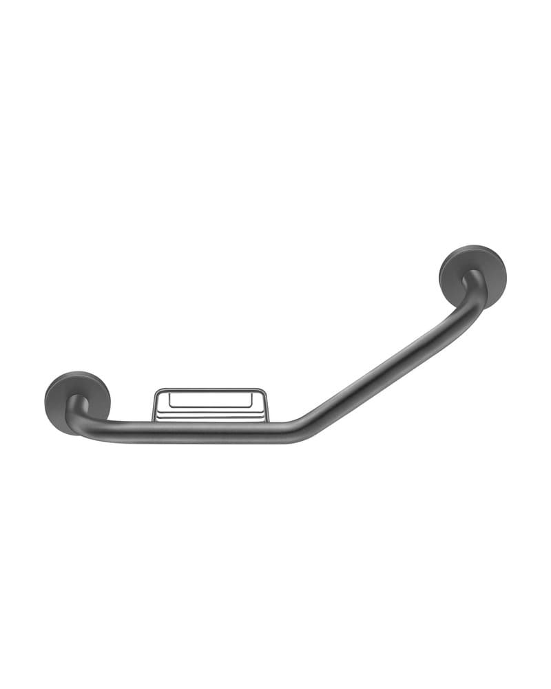 Λαβή για τοίχο με θήκη Sanco 00402-122 Graphite Dark 42x10,5x16,5cm