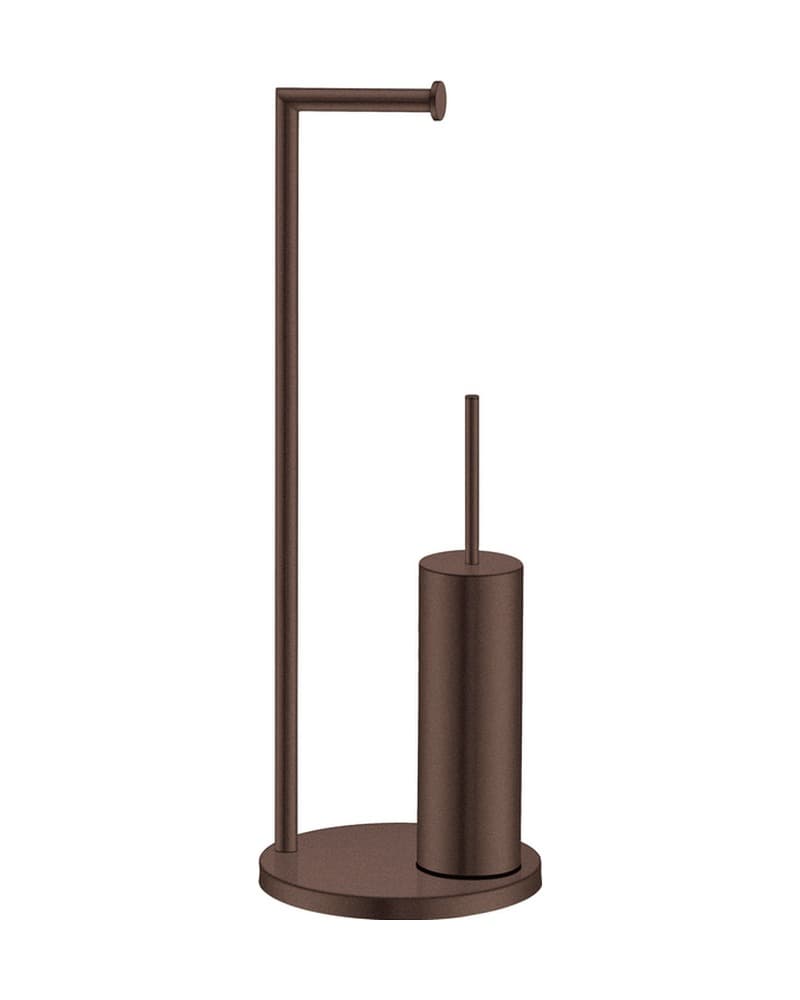 Καλόγερος Χαρτοθήκη με Πιγκάλ Sanco 00542-Α75 Wenge Grained 22x22x83cm