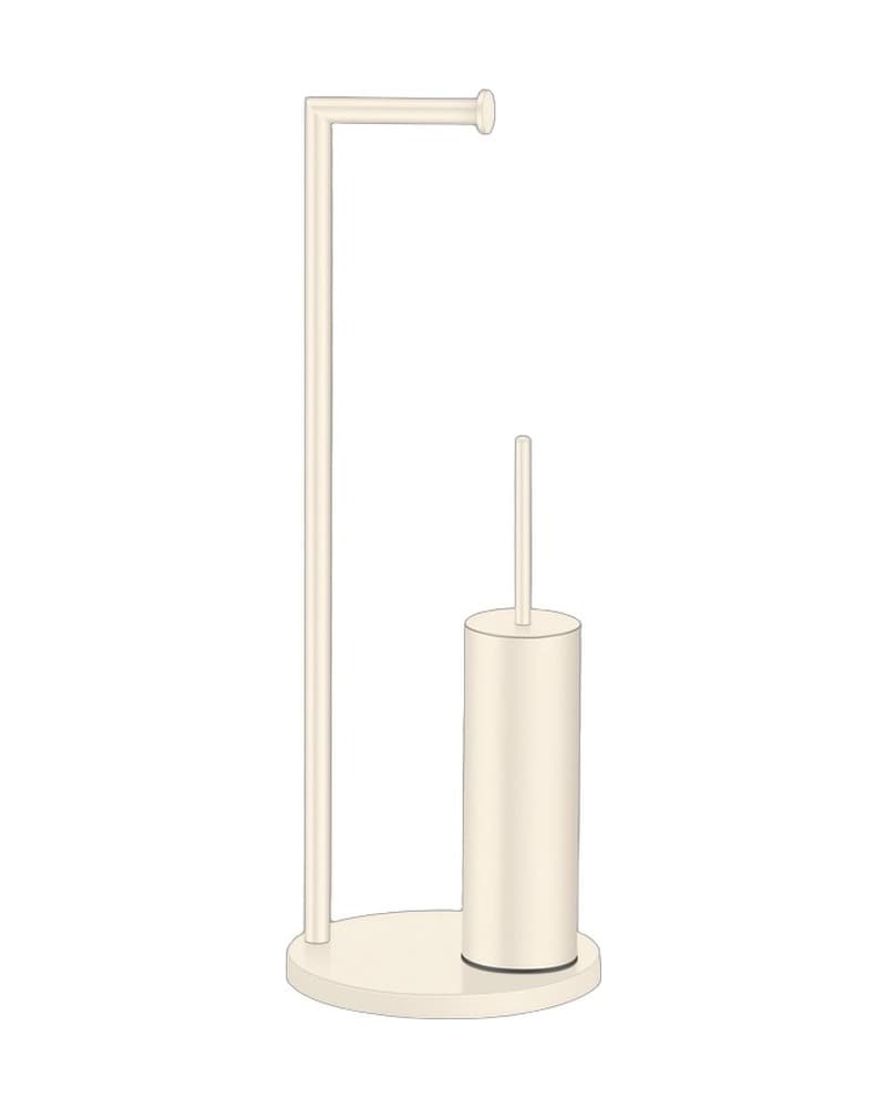 Καλόγερος Χαρτοθήκη με Πιγκάλ Sanco 00542-Μ102 Beige Mat 22x22x83cm