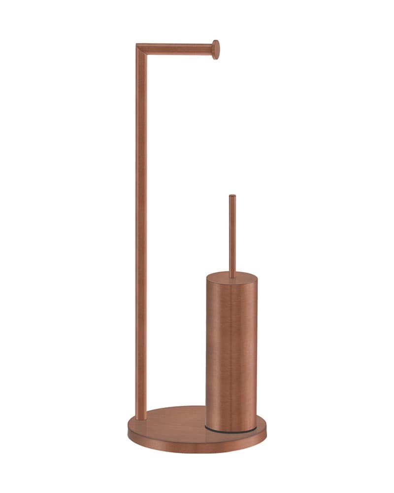 Καλόγερος Χαρτοθήκη με Πιγκάλ Sanco 00542-Μ26 Rame Mat 22x22x83cm