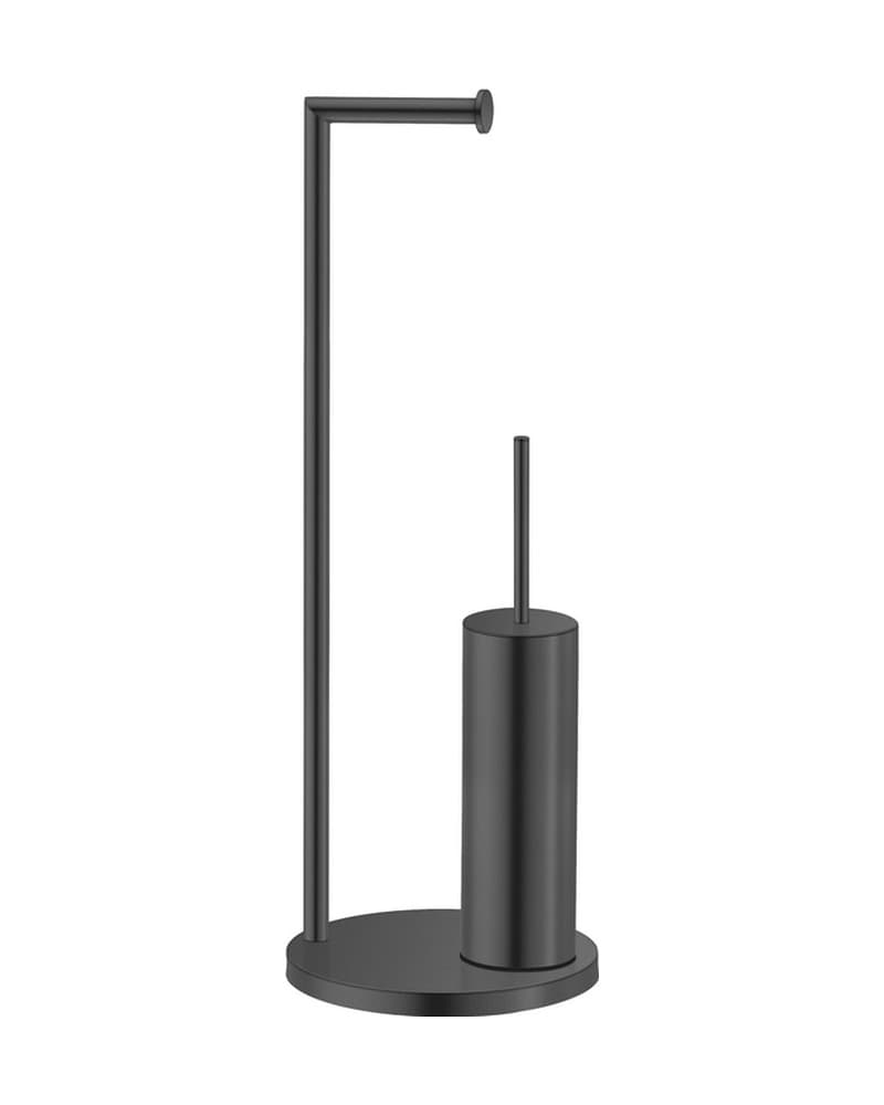 Καλόγερος Χαρτοθήκη με Πιγκάλ Sanco 00542-122 Graphite Dark 22x22x83cm