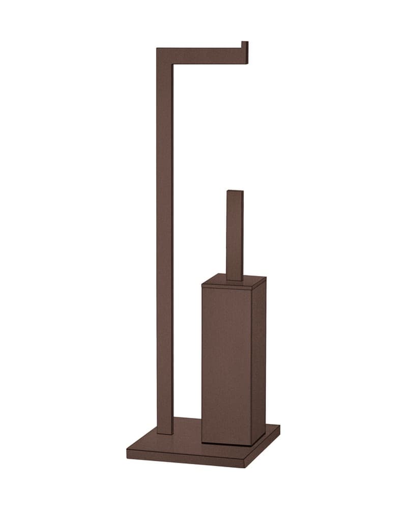 Καλόγερος Χαρτοθήκη με Πιγκάλ Sanco 00544-Α75 Wenge Grained 22x19x83cm