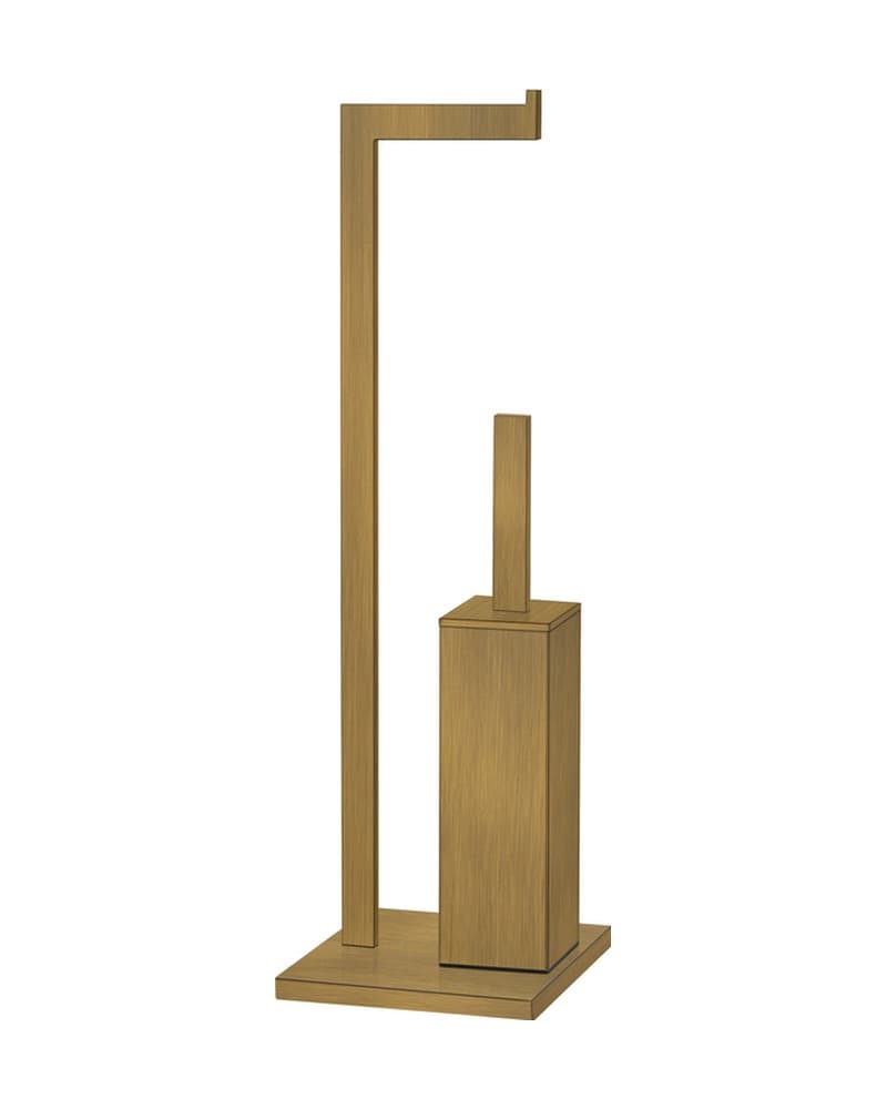 Καλόγερος Χαρτοθήκη με Πιγκάλ Sanco 00544-Μ25 Bronze Mat 22x19x83cm
