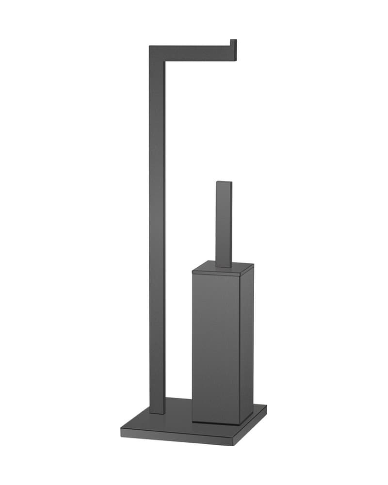 Καλόγερος Χαρτοθήκη με Πιγκάλ Sanco 00544-122 Graphite Dark 22x19x83cm