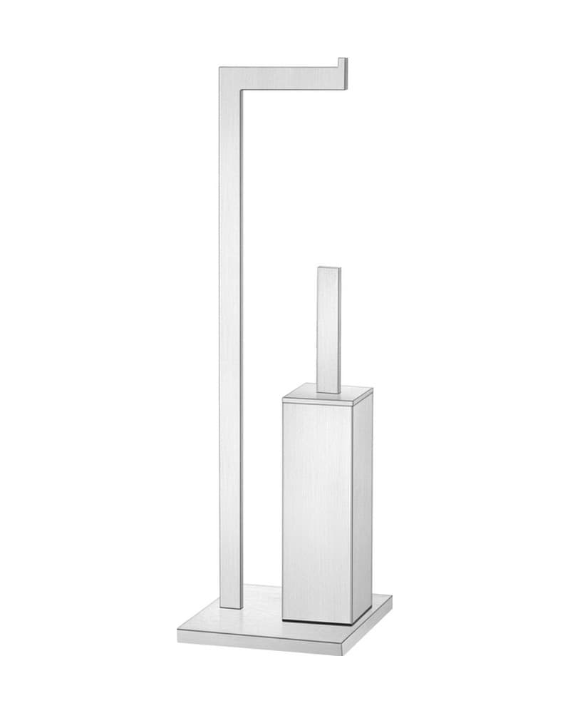 Καλόγερος Χαρτοθήκη με Πιγκάλ Sanco 00544-PVD-11BR PVD Nickel Steel 22x19x83cm