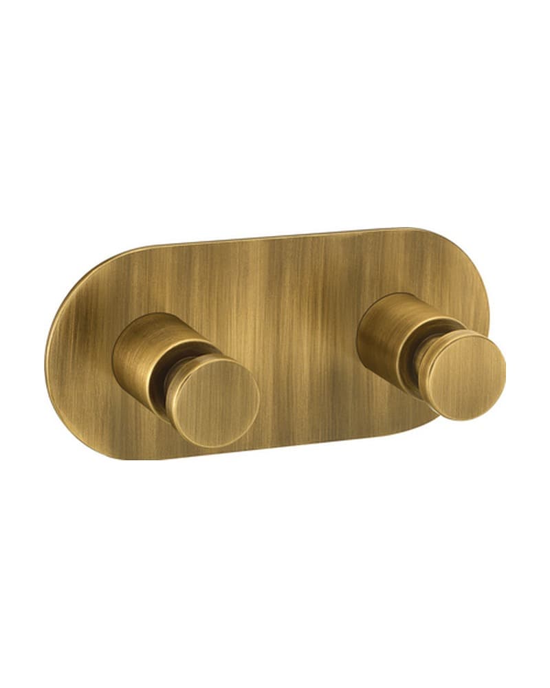 Άγκιστρο διπλό Sanco Ergon 00646-Μ25 Bronze Mat 11x5x5cm