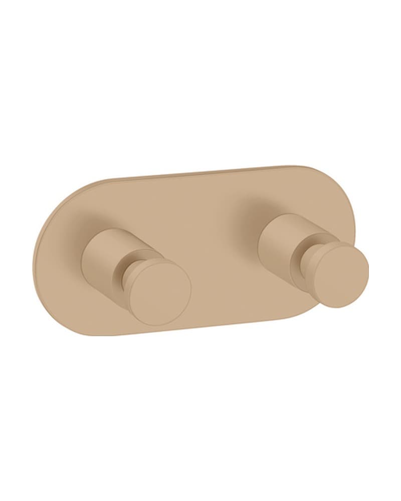 Άγκιστρο διπλό Sanco Ergon 00646-M103 Mocha Mat 11x5x5cm
