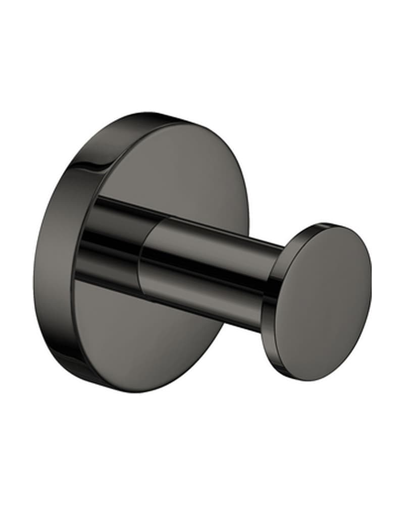 Άγκιστρο Μονό Sanco Gaea 00650-PVD-05PL PVD Gun Metal Polished 5,5x5x5,5cm