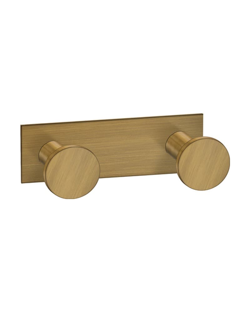 Άγκιστρο Διπλό Sanco Bath Robe Hook & Door Stop 00682-Μ25 Bronze Mat 8x3,5x3,5cm