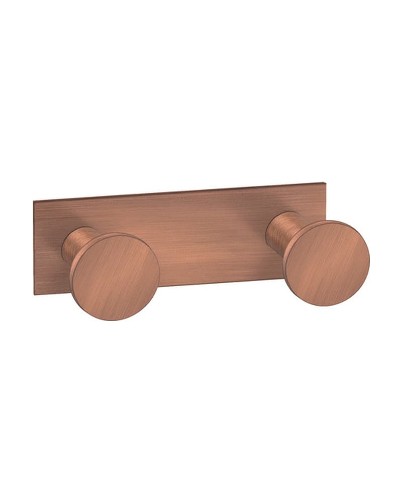 Άγκιστρο Διπλό Sanco Bath Robe Hook & Door Stop 00682-Μ26 Rame Mat 8x3,5x3,5cm