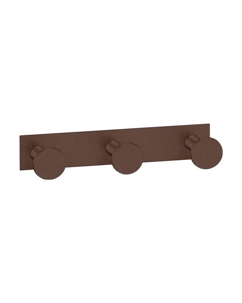 Άγκιστρο Τριπλό Sanco Bath Robe Hook & Door Stop 00683-Α75 Wenge Grained 13x3,5x3,5cm