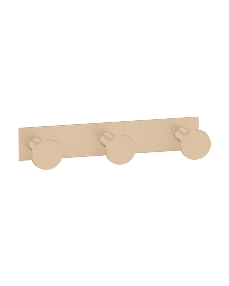 Άγκιστρο Τριπλό Sanco Bath Robe Hook & Door Stop 00683-M103 Mocha Mat 13x3,5x3,5cm