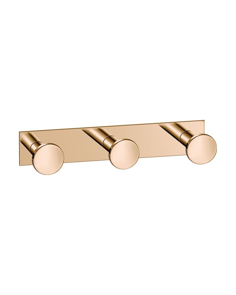 Άγκιστρο Τριπλό Sanco Bath Robe Hook & Door Stop 00683-PVD-01PL PVD Warm Bronze Polished 13x3,5x3,5cm