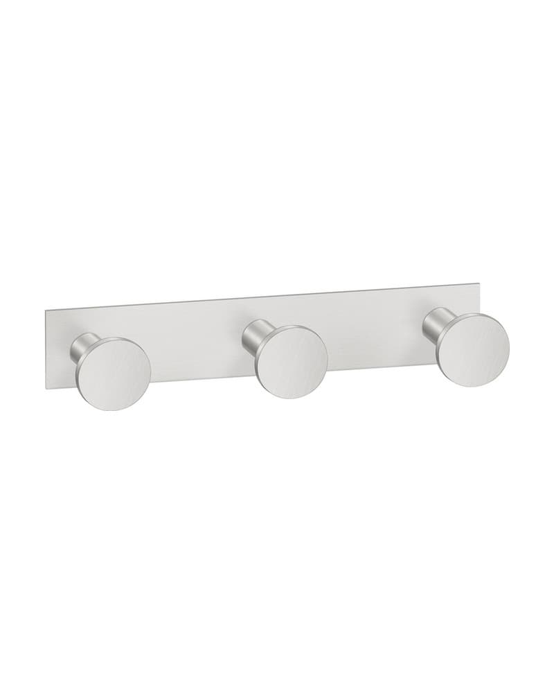 Άγκιστρο Τριπλό Sanco Bath Robe Hook & Door Stop 00683-PVD-11BR PVD Nickel Steel 13x3,5x3,5cm
