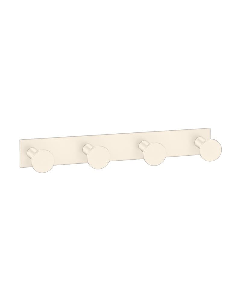 Άγκιστρο Τετραπλό Sanco Bath Robe Hook & Door Stop 00684-Μ102 Beige Mat 18x3,5x3,5cm