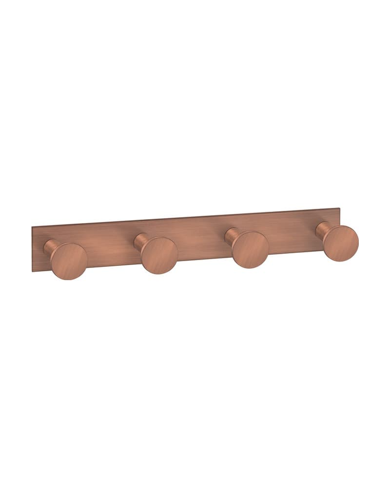 Άγκιστρο Τετραπλό Sanco Bath Robe Hook & Door Stop 00684-Μ26 Rame Mat 18x3,5x3,5cm