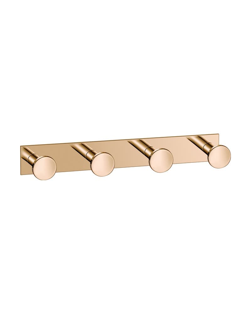 Άγκιστρο Τετραπλό Sanco Bath Robe Hook & Door Stop 00684-PVD-01PL PVD Warm Bronze Polished 18x3,5x3,5cm