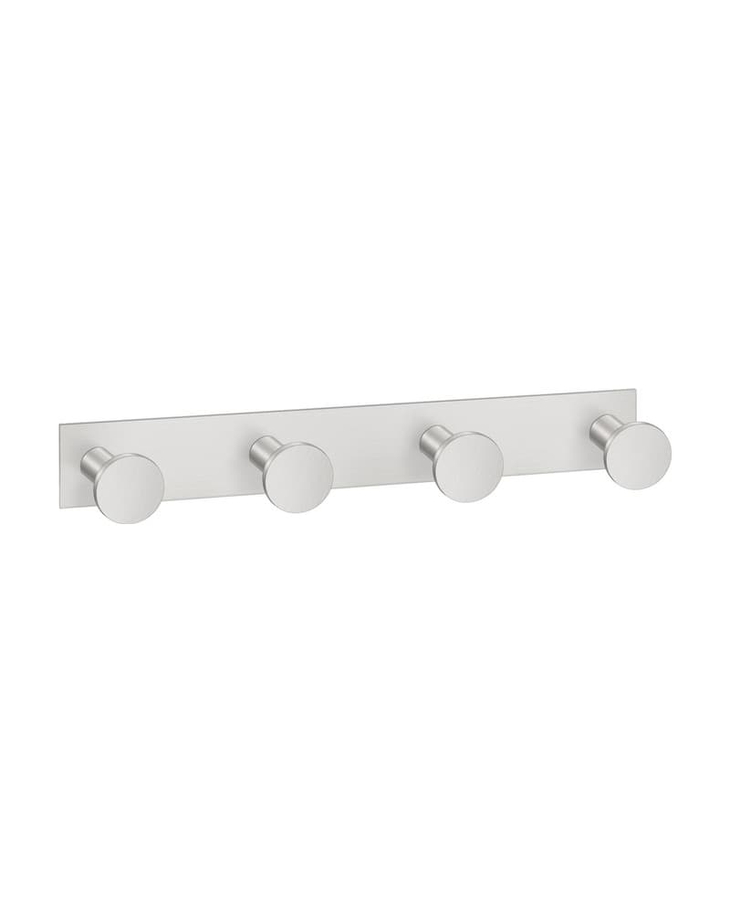 Άγκιστρο Τετραπλό Sanco Bath Robe Hook & Door Stop 00684-PVD-11BR PVD Nickel Steel 18x3,5x3,5cm