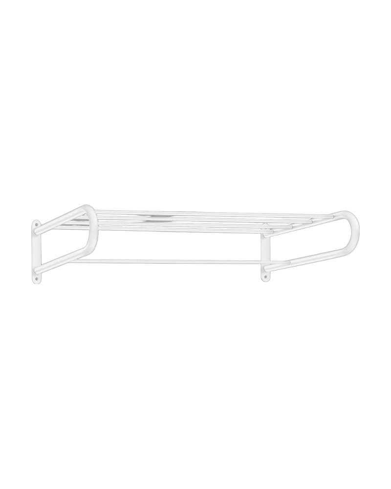 Ραφιέρα Sanco 00903-Μ101 Ματ Λευκό 60x27x14cm