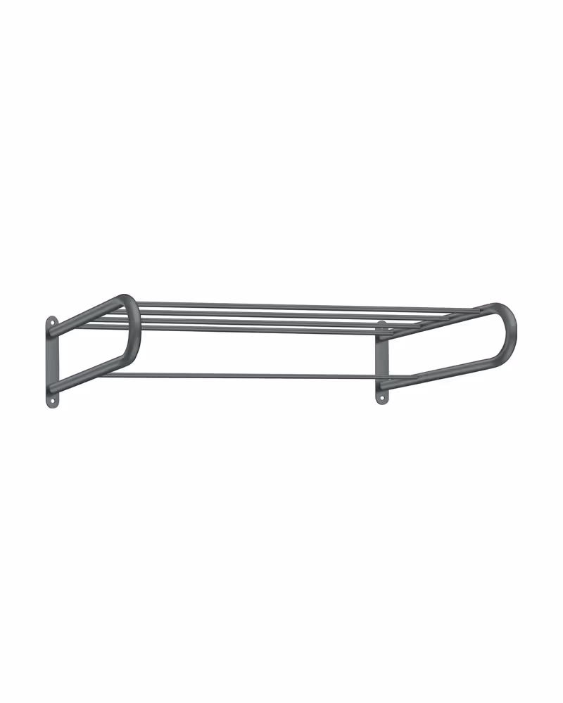 Ραφιέρα Sanco 00903-Μ118 Anthracite Grained 60x27x14cm