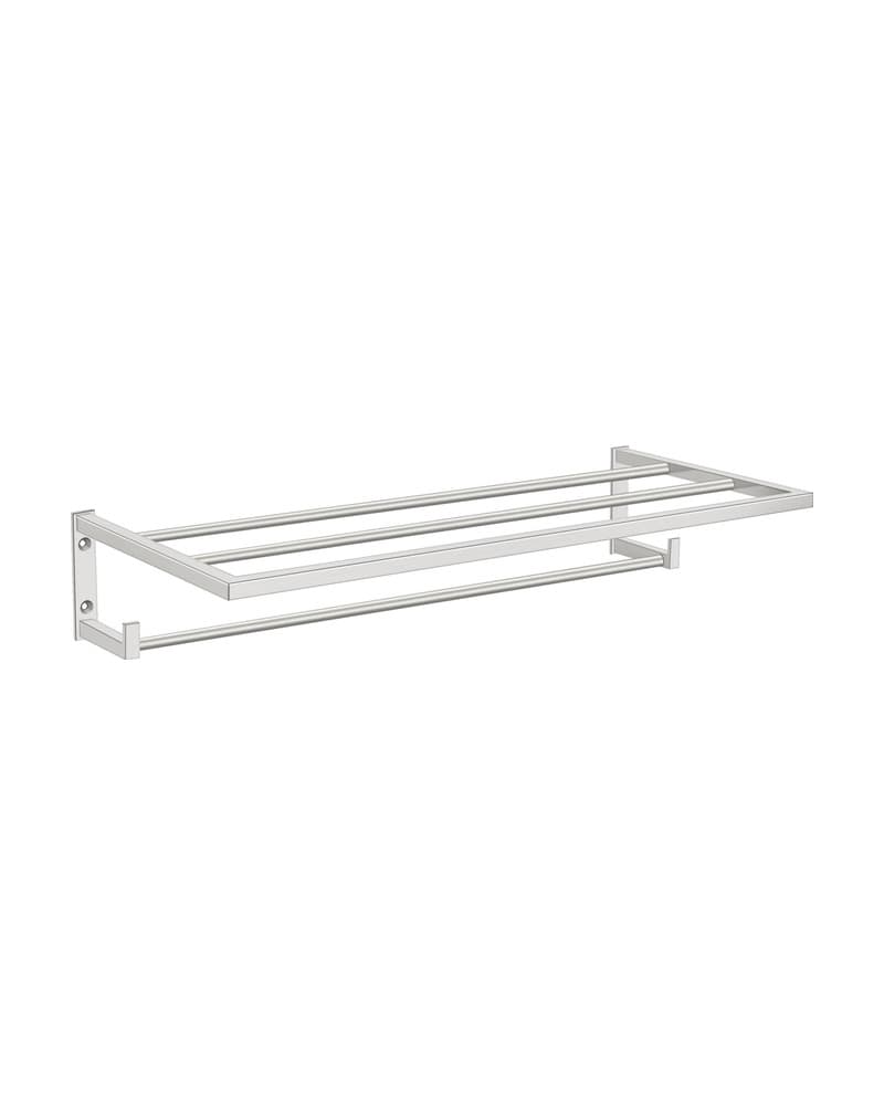 Ραφιέρα Sanco 00918-PVD-05BR PVD Gun Metal Brushed 60x26,5x11cm