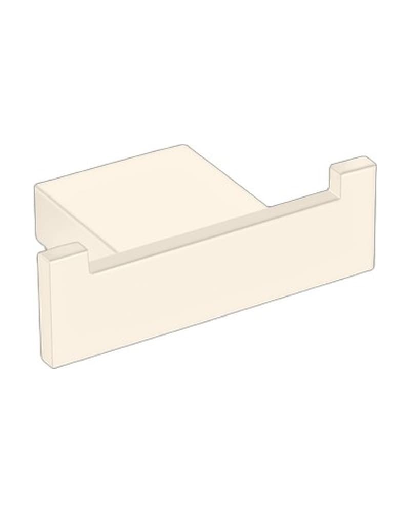 Άγκιστρο διπλό Sanco Monogram 120418-Μ102 Beige Mat 8x2,5x5,5cm