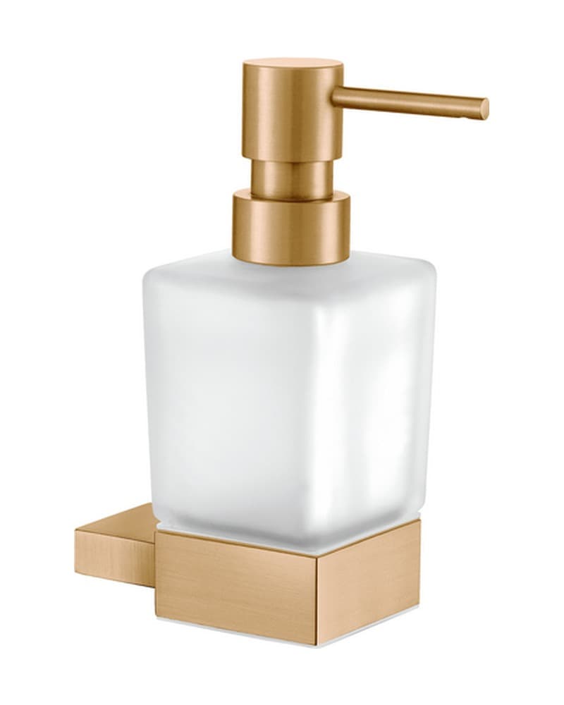 Ντισπένσερ Επιτοίχιο Sanco Monogram 120422-PVD-01BR PVD Warm Bronze Brushed 9,5x6,5x16cm