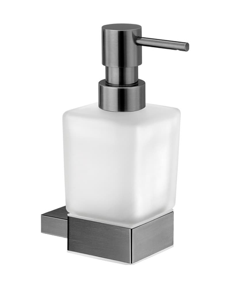 Ντισπένσερ Επιτοίχιο Sanco Monogram 120422-PVD-05BR PVD Gun Metal Brushed 9,5x6,5x16cm