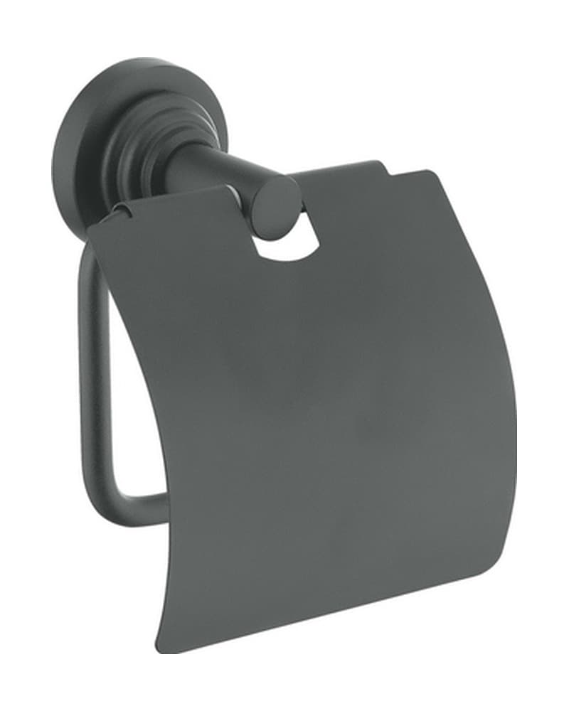 Χαρτοθήκη με καπάκι Sanco Vintage 120517-Μ118 Anthracite Grained 14x7,5x13cm