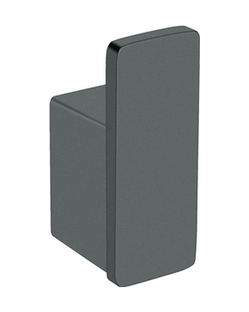 Άγκιστρο Μονό Sanco Agora 120608-Μ118 Anthracite Grained 2,5x3,5x6,5cm