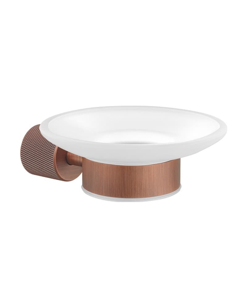 Σαπουνοθήκη Επιτοίχια Sanco Lithos 121102-Μ26 Rame Mat 12,5x15x5cm