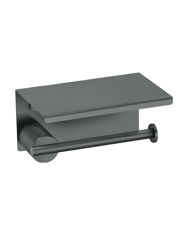 Χαρτοθήκη με καπάκι Sanco Lithos 121107-Μ118 Anthracite Grained 16x11x8cm