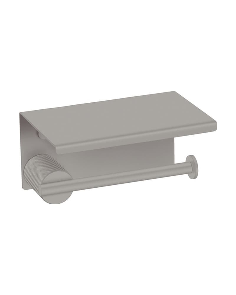 Χαρτοθήκη με καπάκι Sanco Lithos 121107-M104 Cement Gray Mat 16x11x8cm