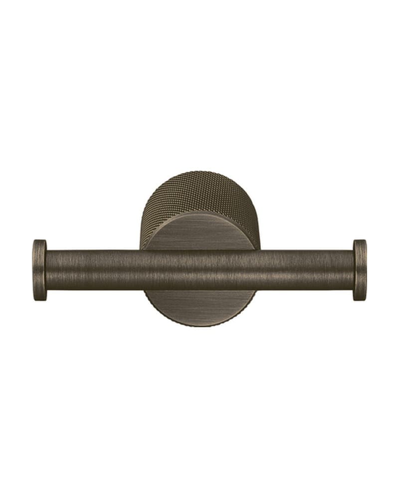 Άγκιστρο Διπλό Sanco Lithos 121118-DM25 Dark Bronze Mat 10x6x3,6cm