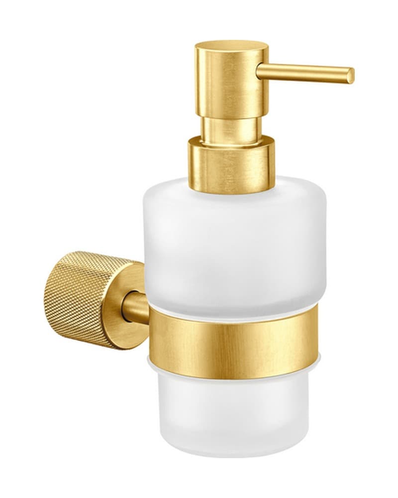 Ντισπένσερ Επιτοίχιο Sanco Lithos 121122-PVD-02BR PVD Golden Brass Brushed 7x12,5x15,5cm