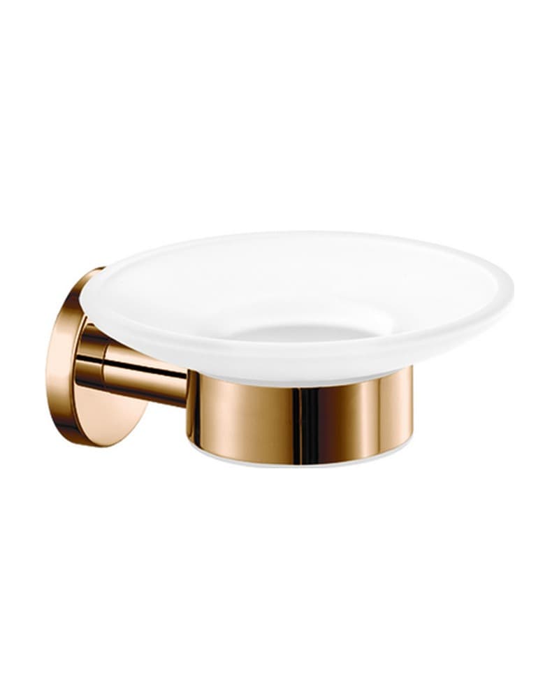 Σαπουνοθήκη Επιτοίχια Sanco Gaea 121202-PVD-01PL PVD Warm Bronze Polished 12,5x14x6cm