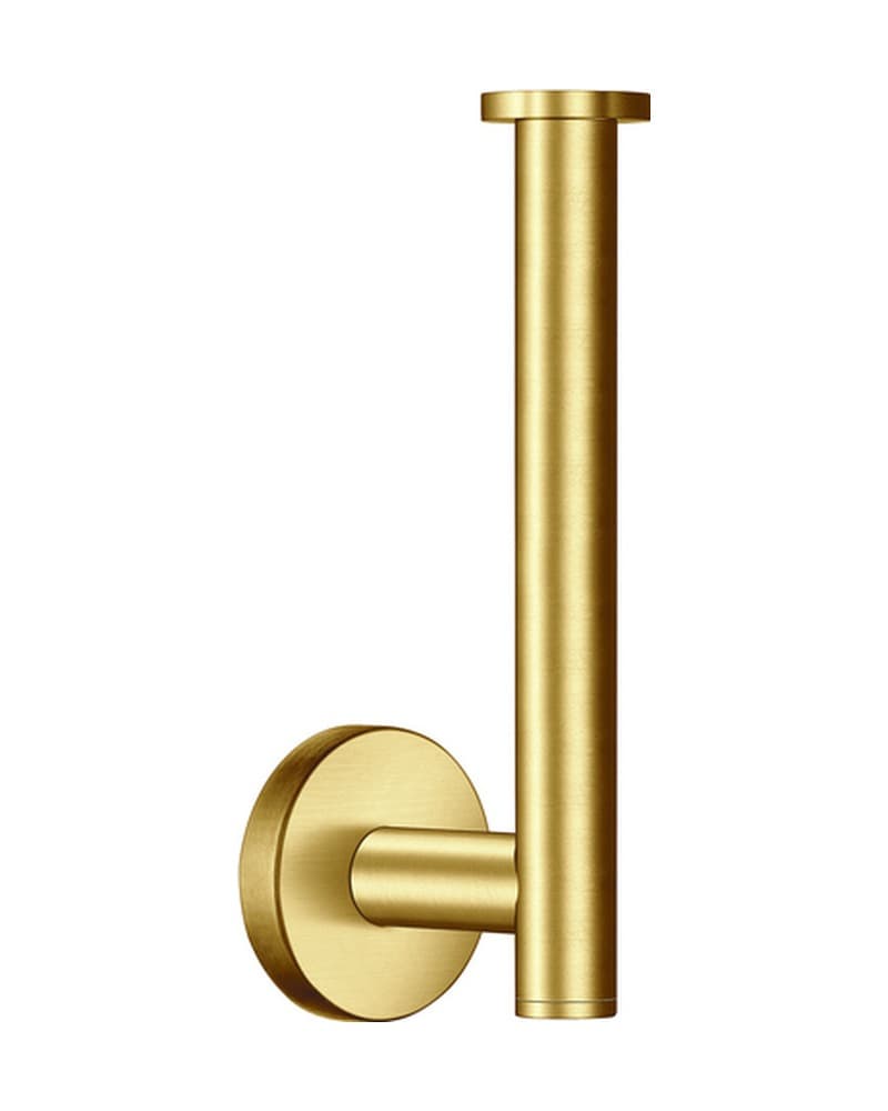 Χαρτοθήκη Εφεδρική Sanco Gaea 121216-PVD-02BR PVD Golden Brass Brushed 5,5x8x16cm