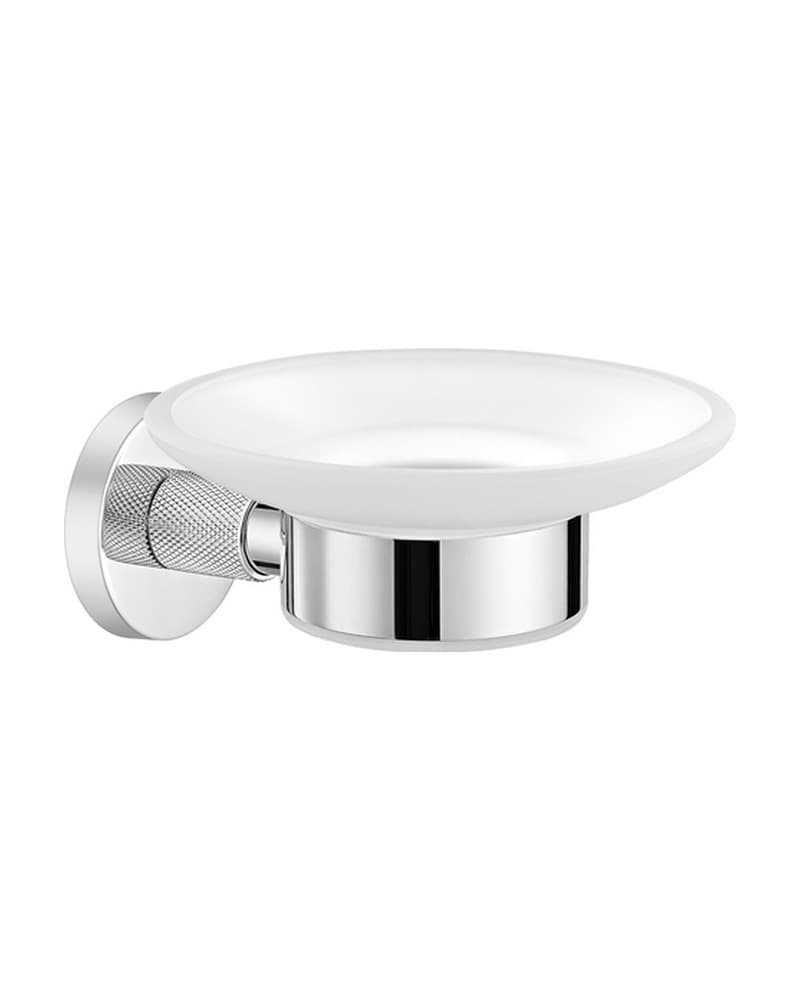 Σαπουνοθήκη Επιτοίχια Sanco Dorian 121302-Α03 Χρώμιο 12,5x14x6cm