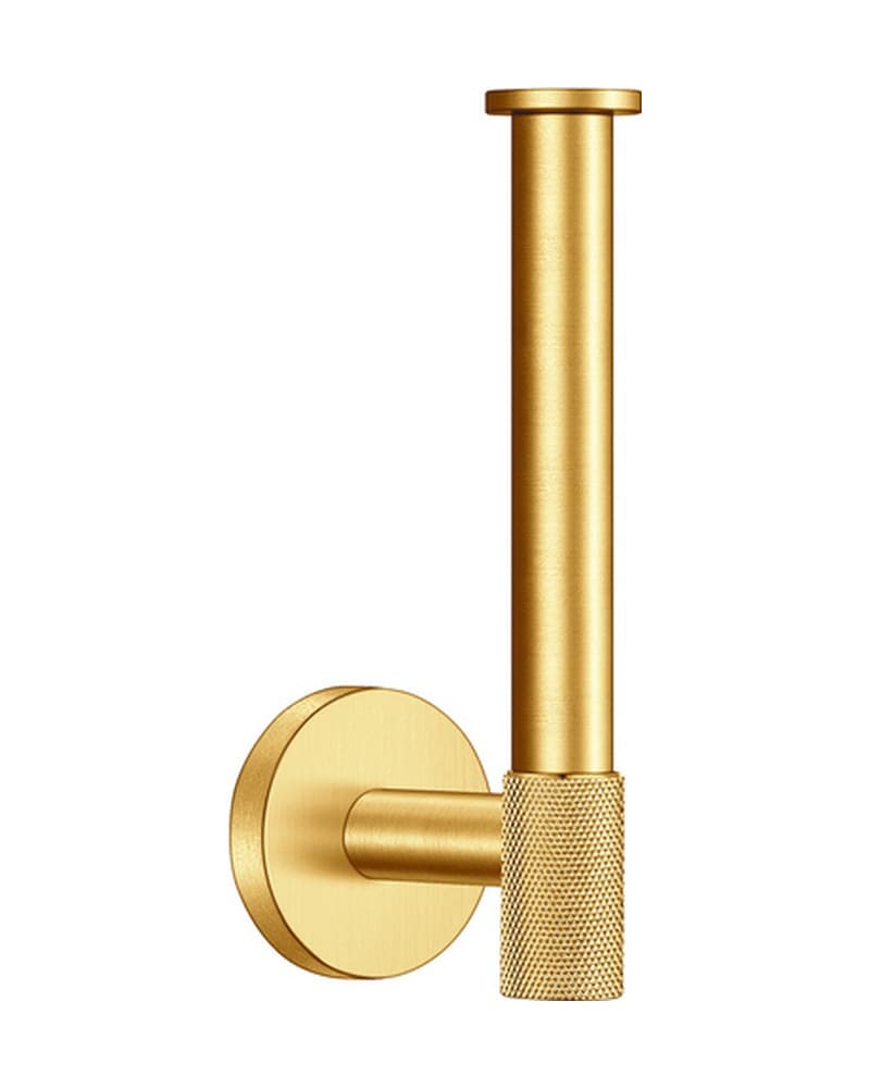Χαρτοθήκη Εφεδρική Sanco Dorian 121316-PVD-02BR PVD Golden Brass Brushed 5,5x8x16cm
