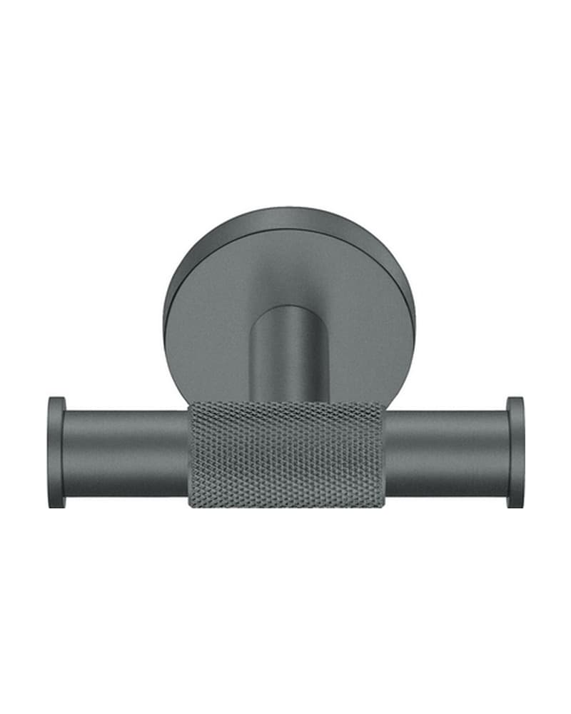 Άγκιστρο Διπλό Sanco Dorian 121318-Μ118 Anthracite Grained 10x8x5,5cm