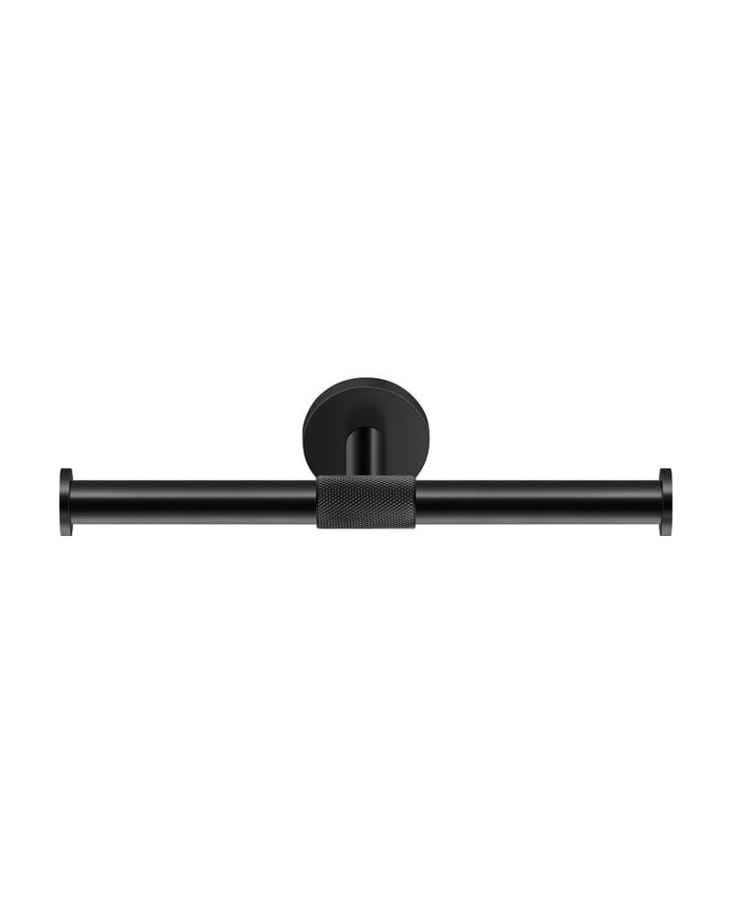 Χαρτοθήκη Διπλή Sanco Dorian 121326-Μ116 Ματ Μαύρο 25x8x5,5cm