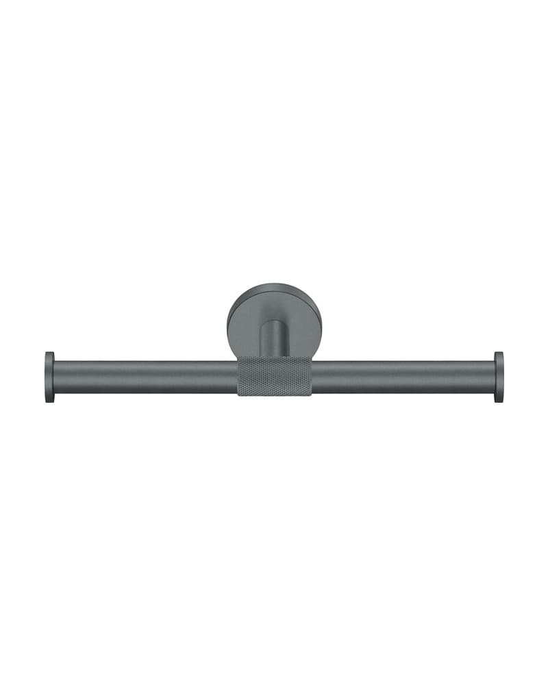 Χαρτοθήκη Διπλή Sanco Dorian 121326-Μ118 Anthracite Grained 25x8x5,5cm