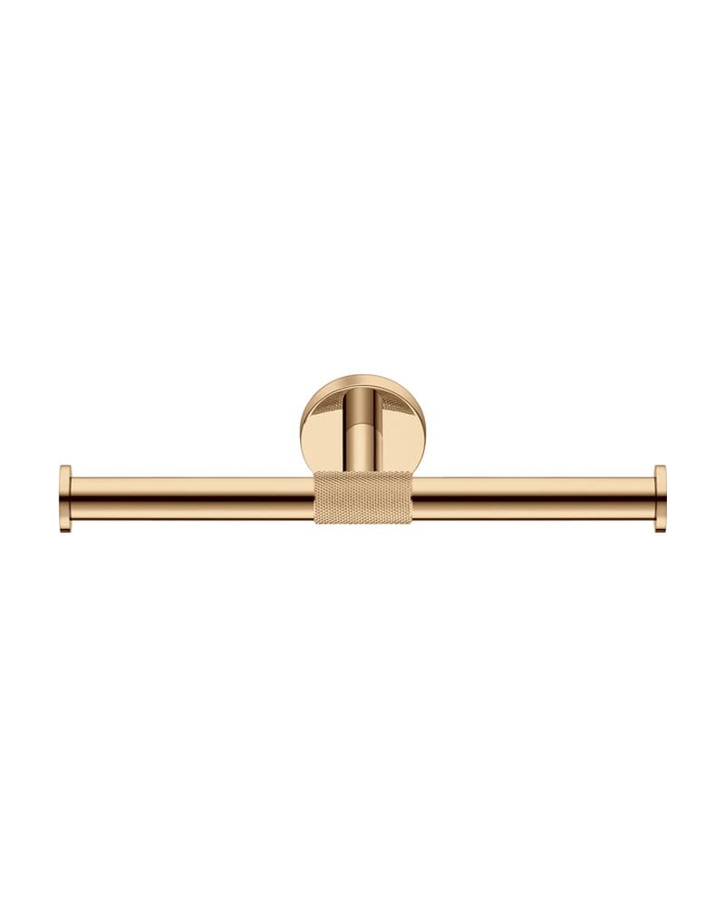 Χαρτοθήκη Διπλή Sanco Dorian 121326-PVD-01PL PVD Warm Bronze Polished 25x8x5,5cm