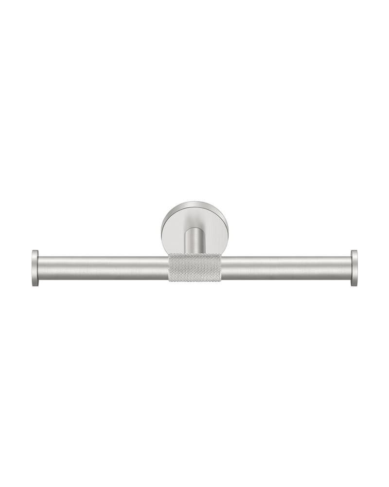 Χαρτοθήκη Διπλή Sanco Dorian 121326-PVD-11BR PVD Nickel Steel 25x8x5,5cm