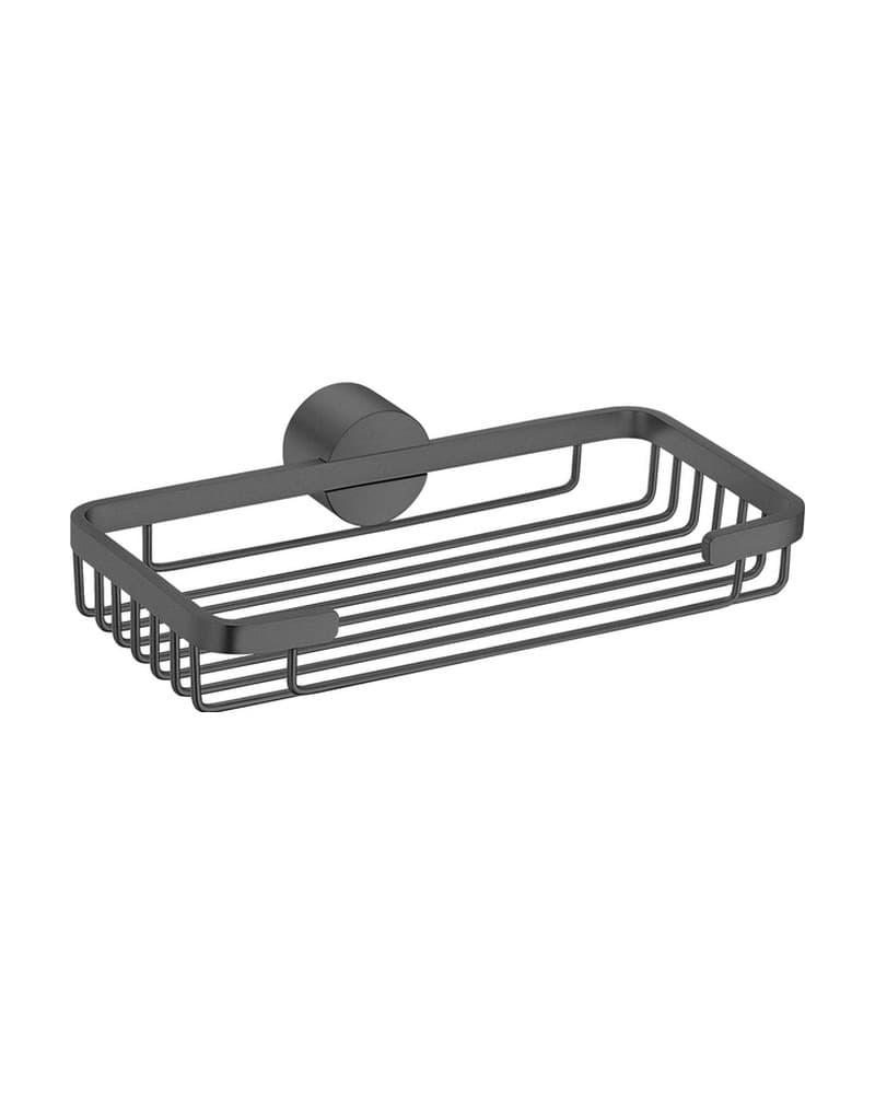 Σπογγοθήκη Επιτοίχια Sanco Elysian 121403-122 Graphite Dark 22x5,5x12,5cm