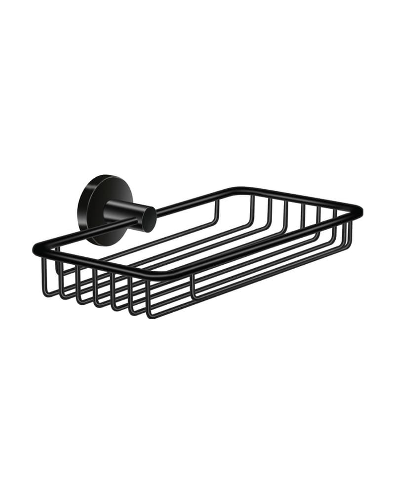 Σπογγοθήκη Sanco Twist 14303-Μ116 Ματ Μαύρο 22x13x5cm