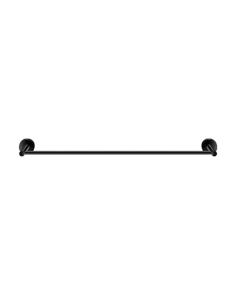 Πετσετοκρεμάστρα Sanco Twist 14304-Μ116 Ματ Μαύρο 60x6x5cm