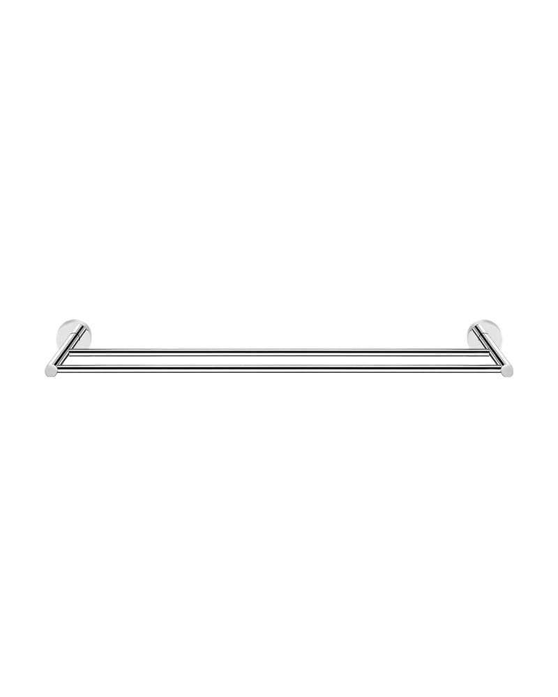 Πετσετοκρεμάστρα Διπλή Sanco Twist 14305-Α03 Χρώμιο 60x11x5cm
