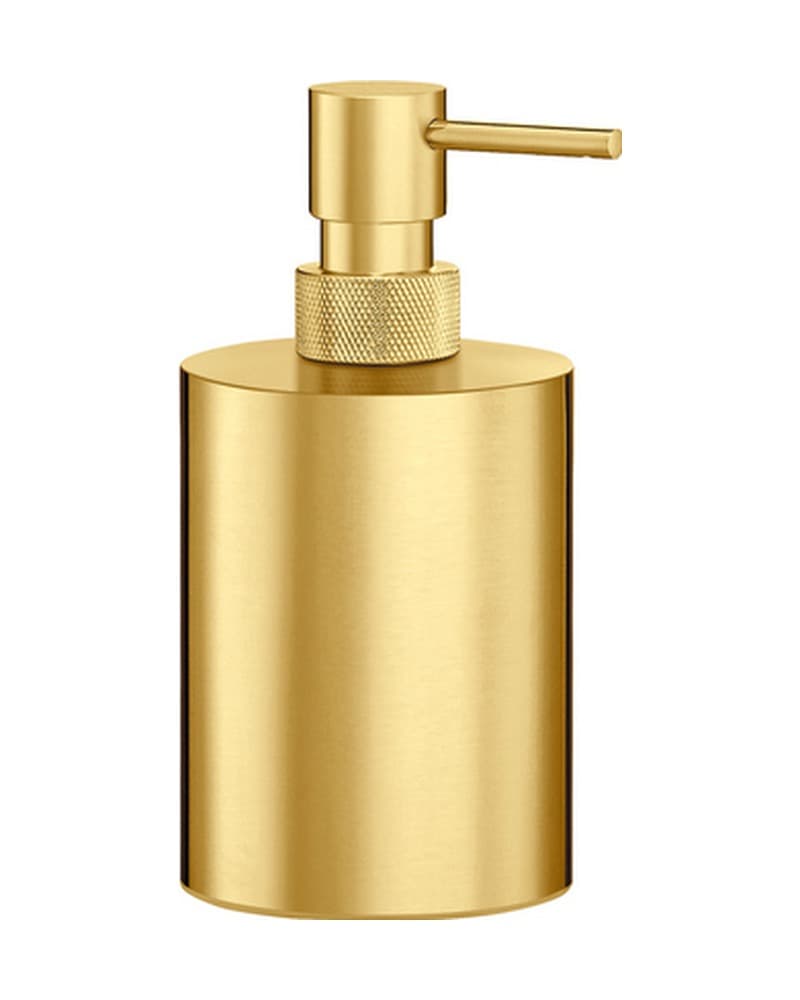 Ντισπένσερ Επικαθήμενο Sanco Lithos 190356-PVD-02BR PVD Golden Brass Brushed Φ6,5x16cm