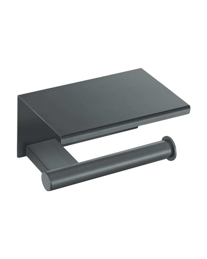 Χαρτοθήκη με καπάκι Sanco Academia 21807-Μ118 Anthracite Grained 16x11x9cm